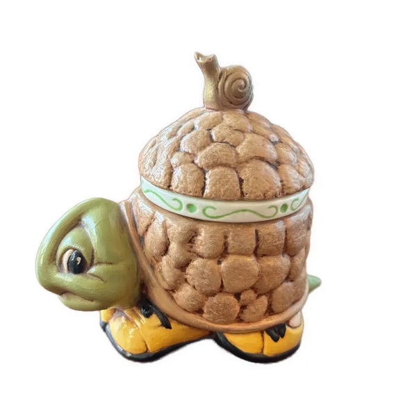 Vintage Other - Vintage Turtle Planter, Vintage Turtles, Farmhouse Kitchen, Vintage Turtle Decor